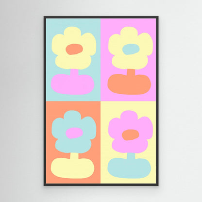 Colorful Potted Flowers by Treechild