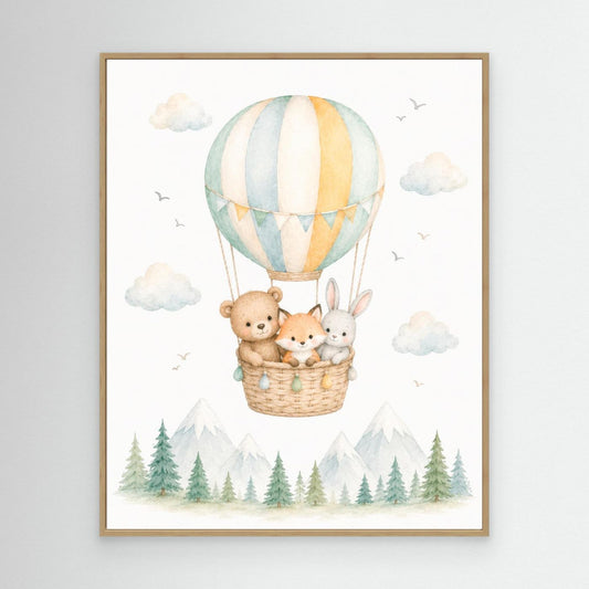 Adventure Above the Mountains by Wall Display
