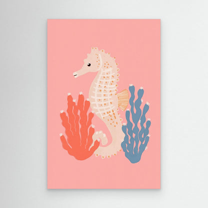 Cute Seahorse Coral by Treechild