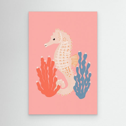 Cute Seahorse Coral by Treechild