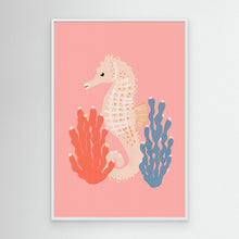 Load image into Gallery viewer, Cute Seahorse Coral by Treechild
