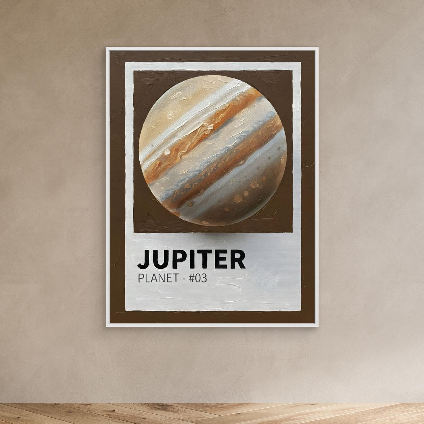 Jupiter Planet Painting by Hugo