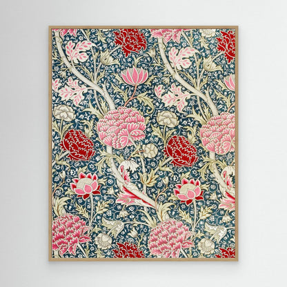 Floral red by Pictufy