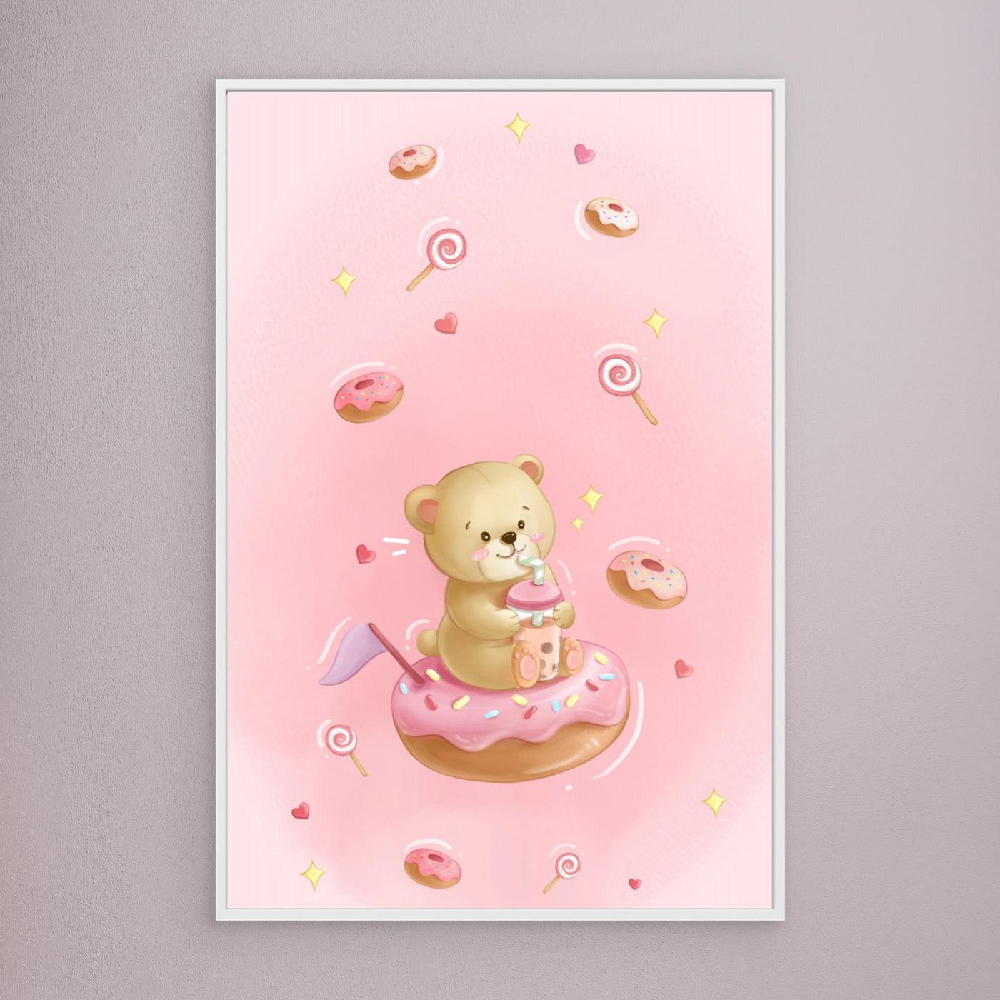 Sweet Boba Bear by Xuan Thai
