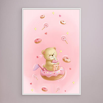 Sweet Boba Bear by Xuan Thai