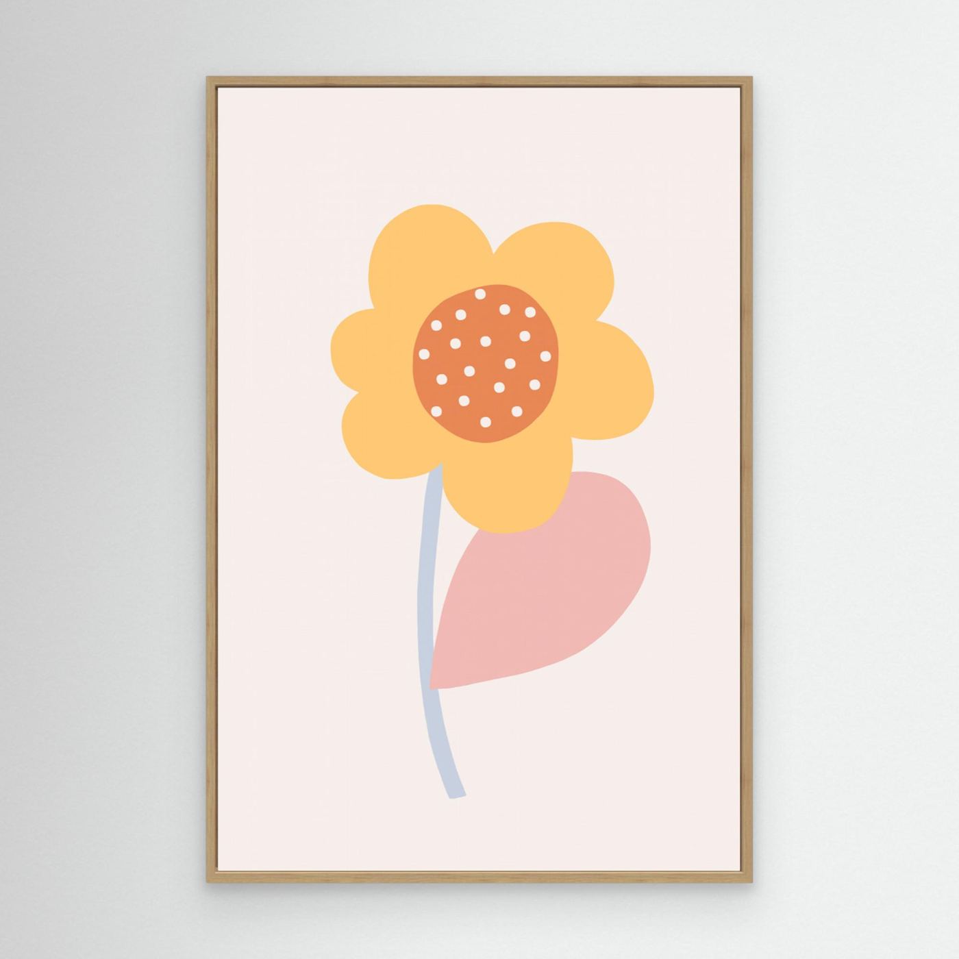 Whimsical Yellow Bloom by Menina Lisboa