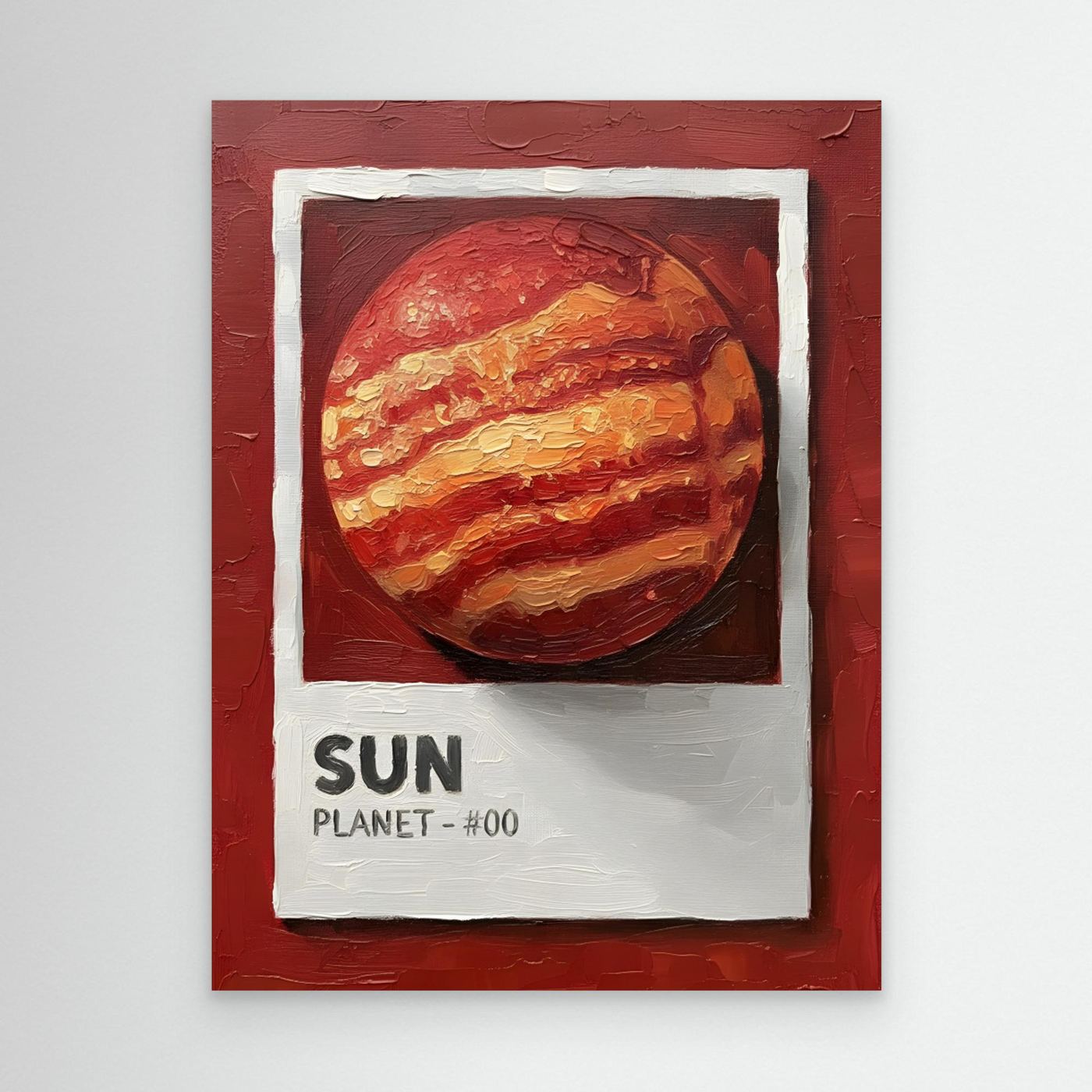 Textured Sun Planet by Hugo