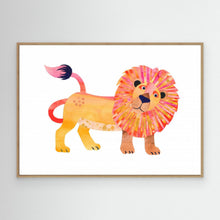 Load image into Gallery viewer, Happy Cartoon Lion by Isabelle Brent