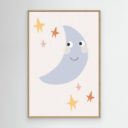 Sweet Moon And Stars by Menina Lisboa