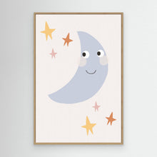 Load image into Gallery viewer, Sweet Moon And Stars by Menina Lisboa