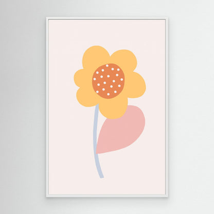 Whimsical Yellow Bloom by Menina Lisboa