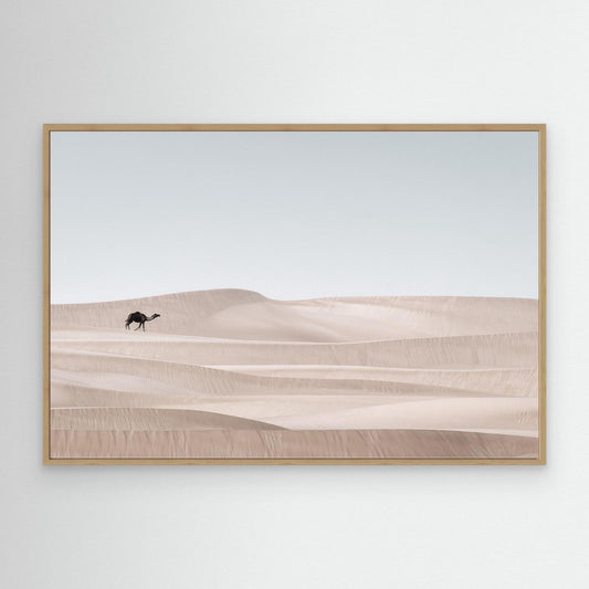 The Desert Wanderer by Khaldoon Aldway