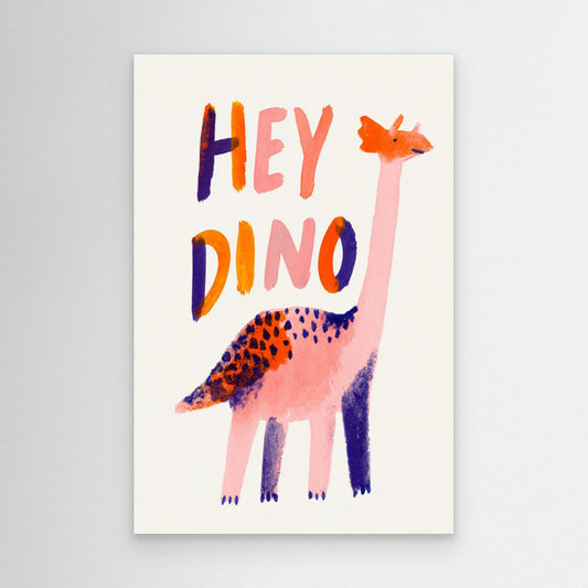 Hey Dino Illustration by Treechild
