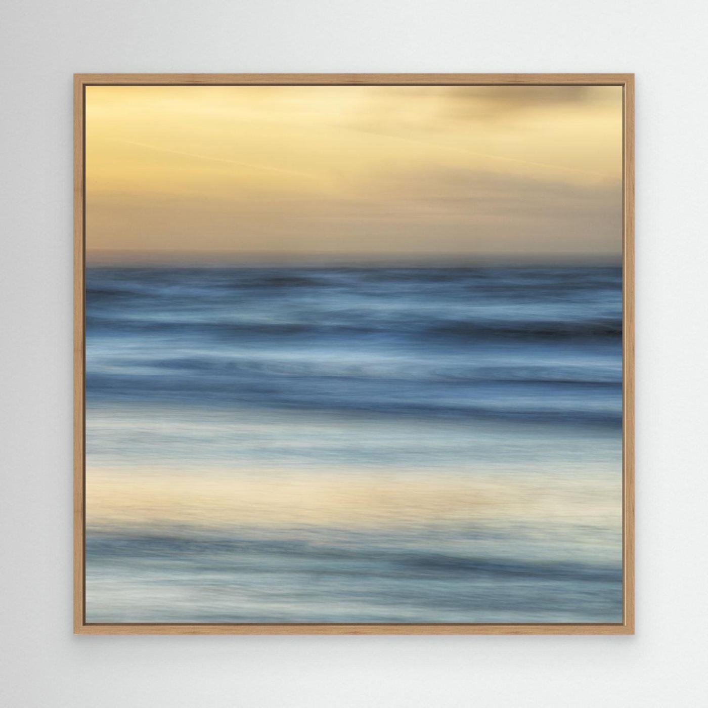 Dreamy Golden Seascape by Benjamine Hullot Scalvenzi