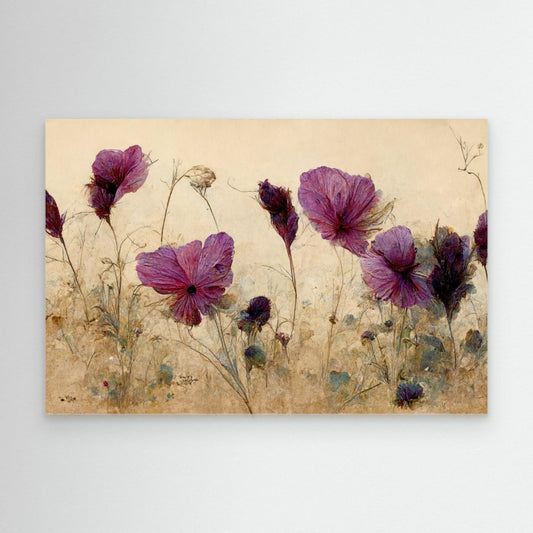 Soft Purple Blooms by Treechild