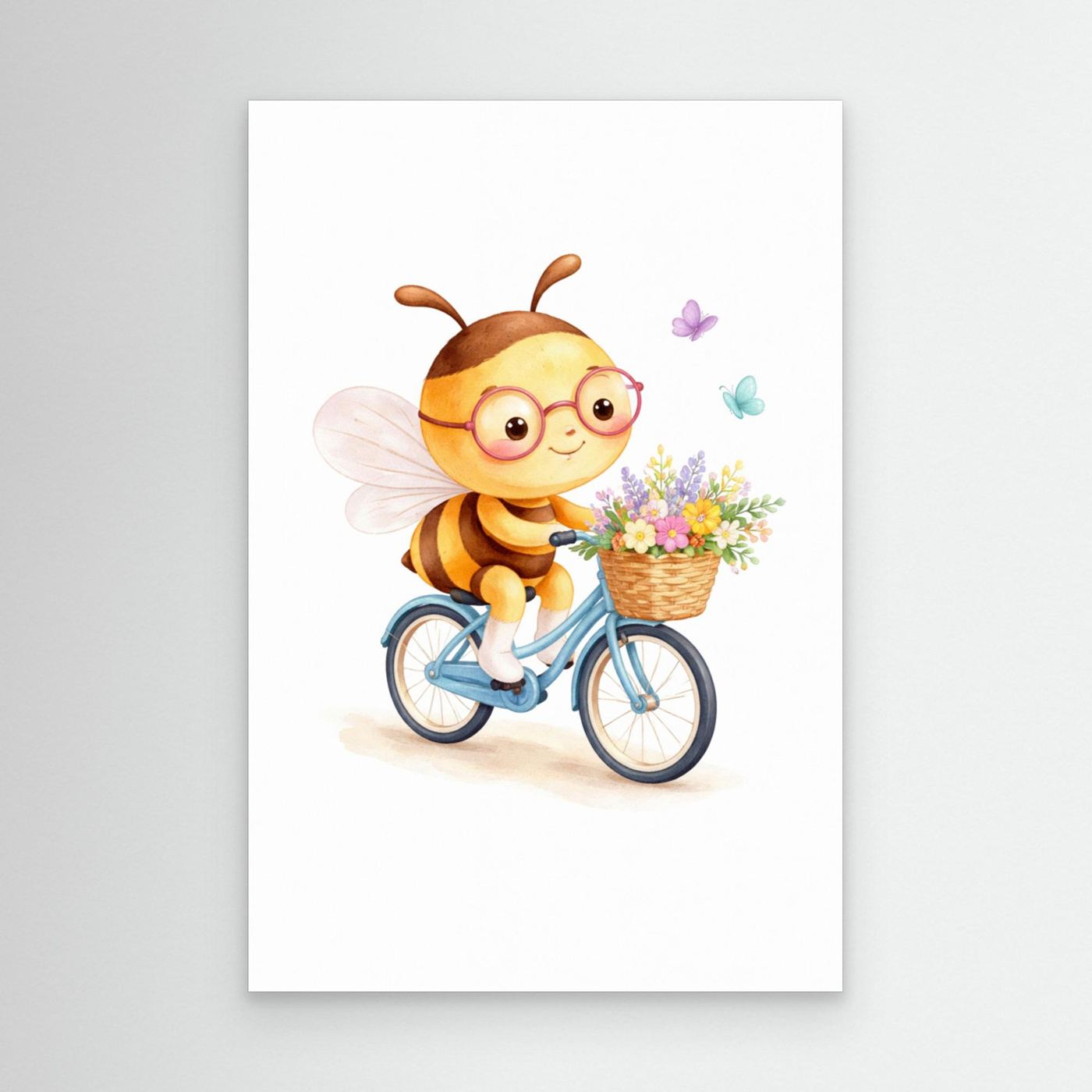 Cute Bee Bike Ride by Anda Bieza