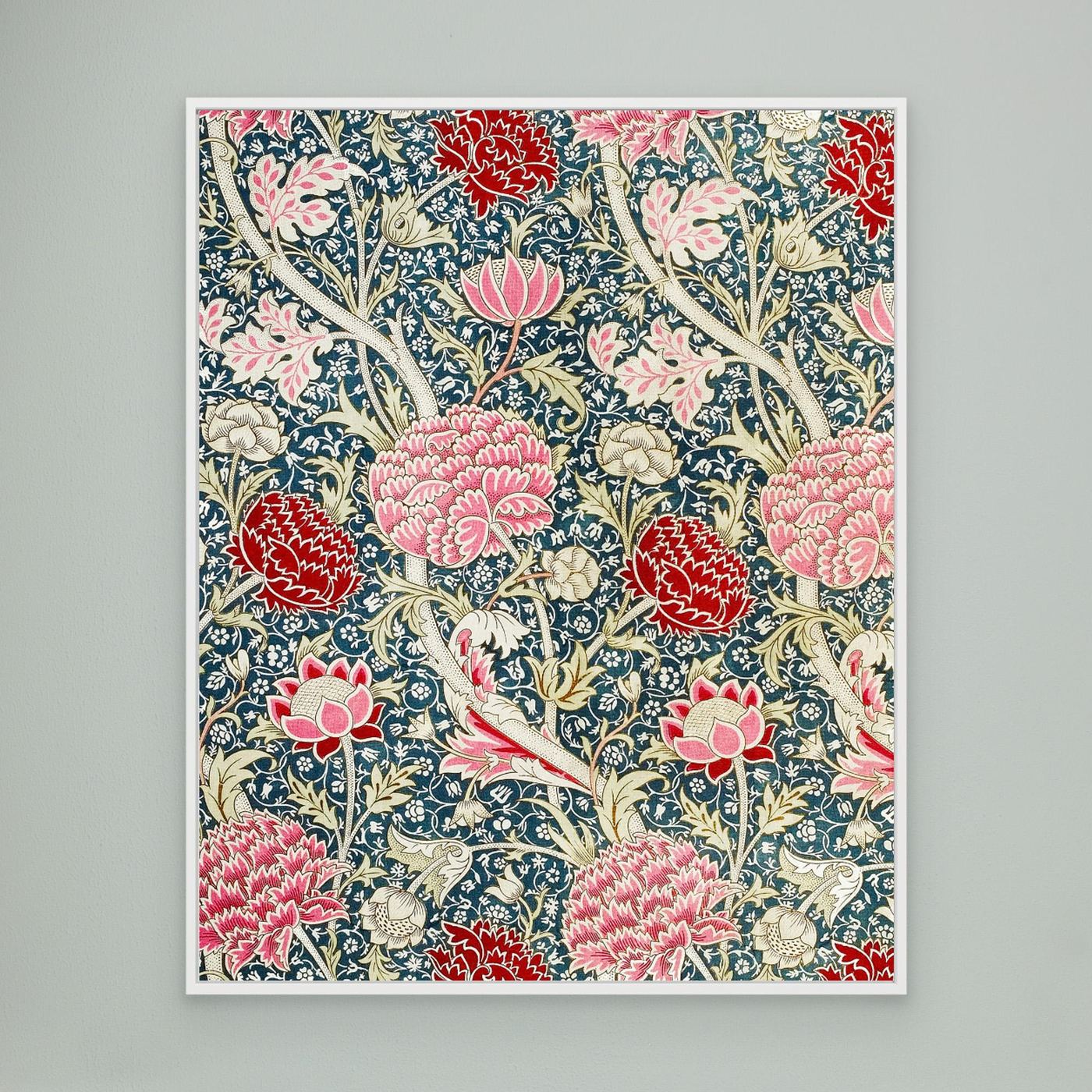 Floral red by Pictufy
