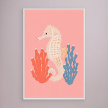 Load image into Gallery viewer, Cute Seahorse Coral by Treechild