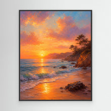 Load image into Gallery viewer, Golden Coastal Sunset