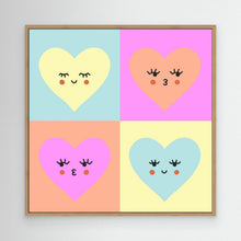 Load image into Gallery viewer, Happy Cute Hearts by Treechild