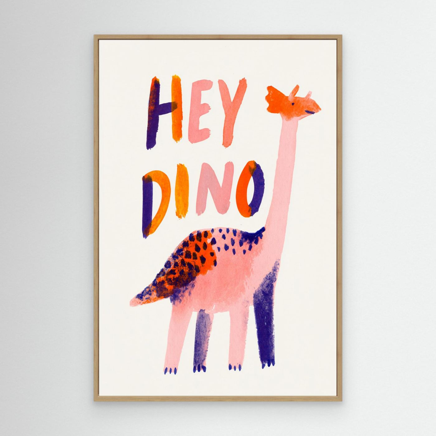 Hey Dino Illustration by Treechild