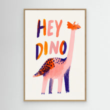 Load image into Gallery viewer, Hey Dino Illustration by Treechild