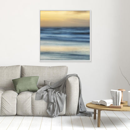 Dreamy Golden Seascape by Benjamine Hullot Scalvenzi