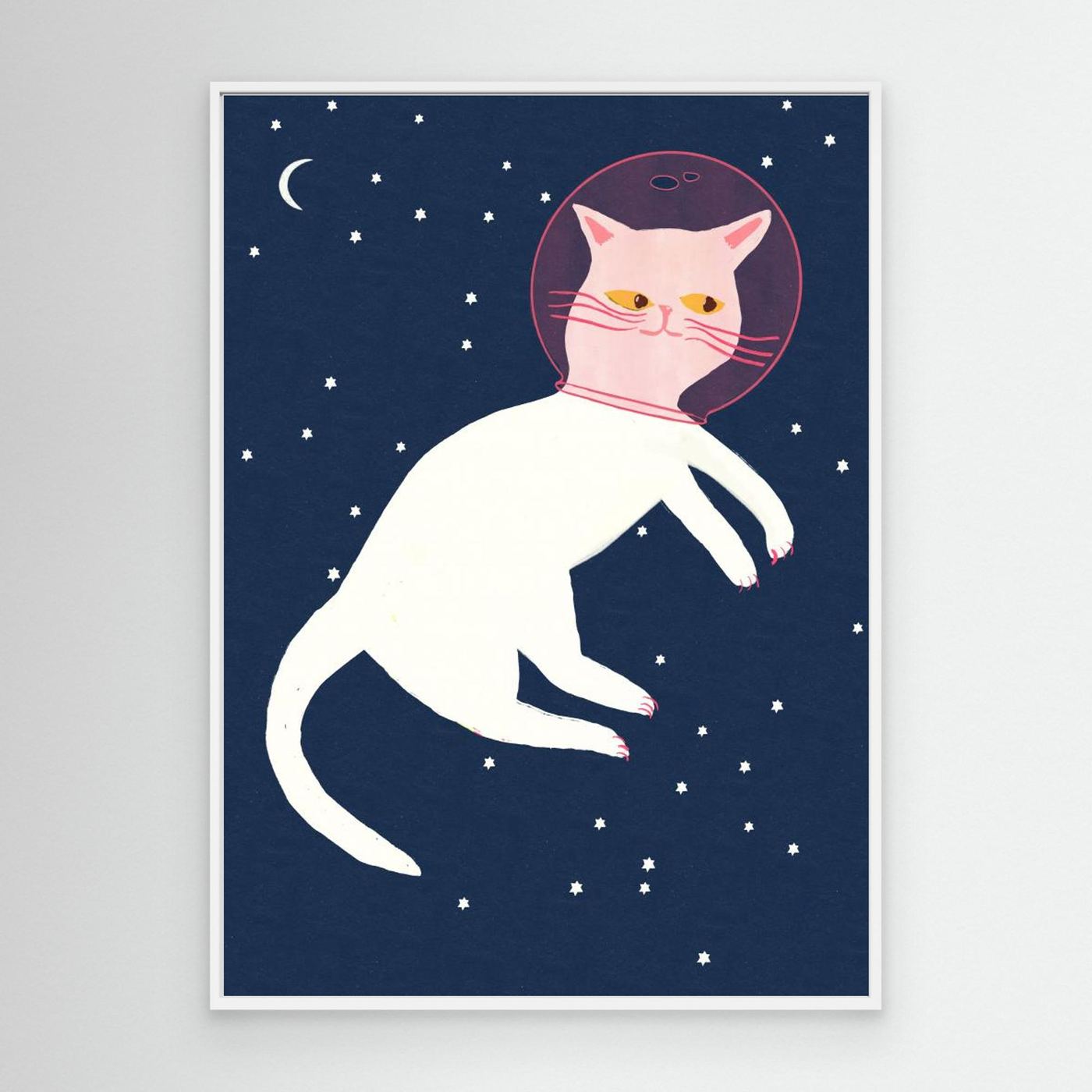 Cosmic Cat Astronaut by Sharyn Bursic