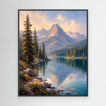 Alpine Lake Morning