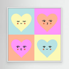 Load image into Gallery viewer, Happy Cute Hearts by Treechild