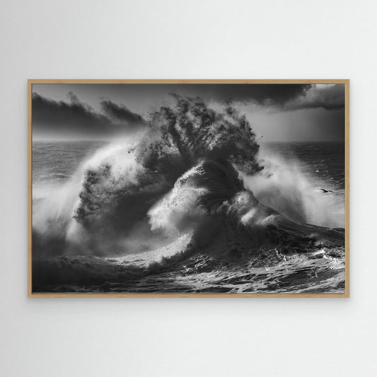 Powerful Ocean Waves by Paolo Lazzarotti