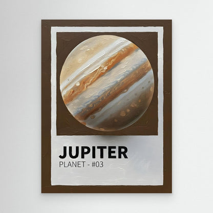 Jupiter Planet Painting by Hugo