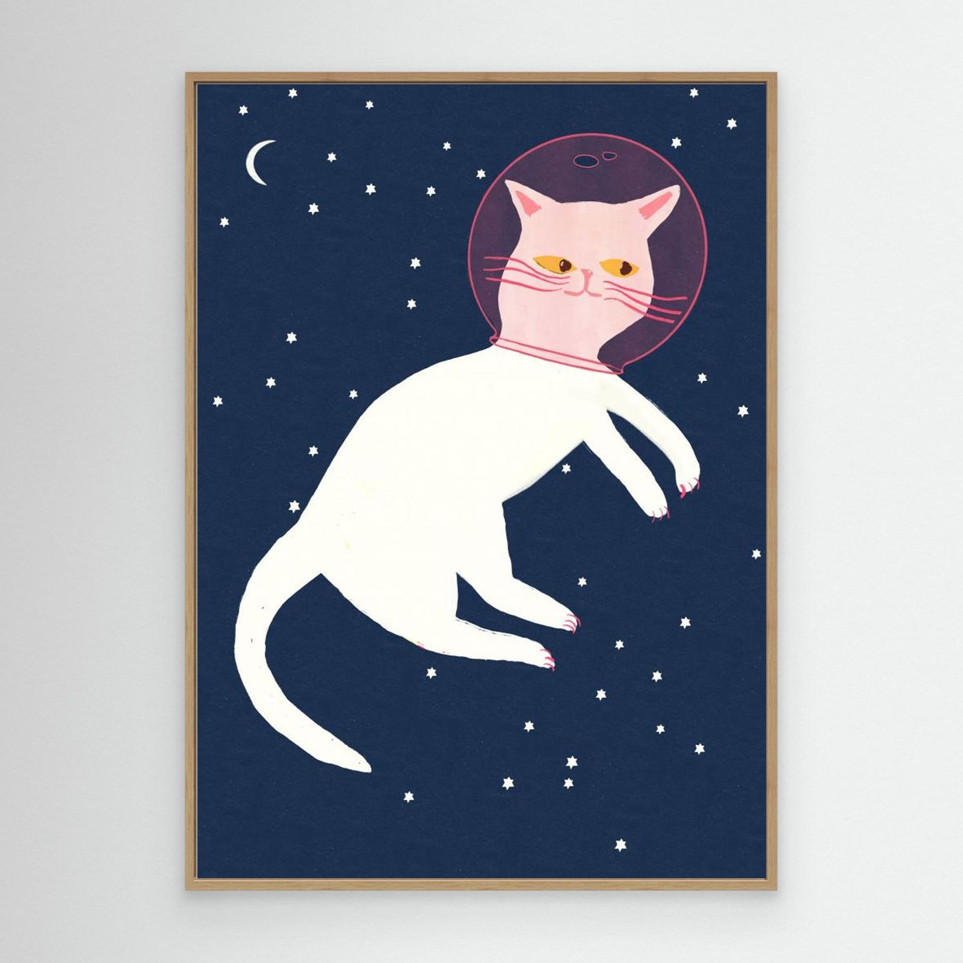Cosmic Cat Astronaut by Sharyn Bursic