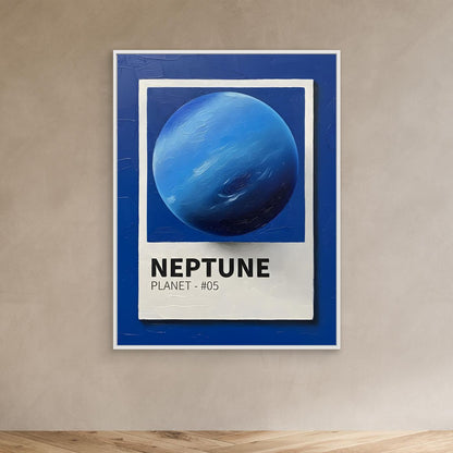Neptune Blue Planet by Hugo