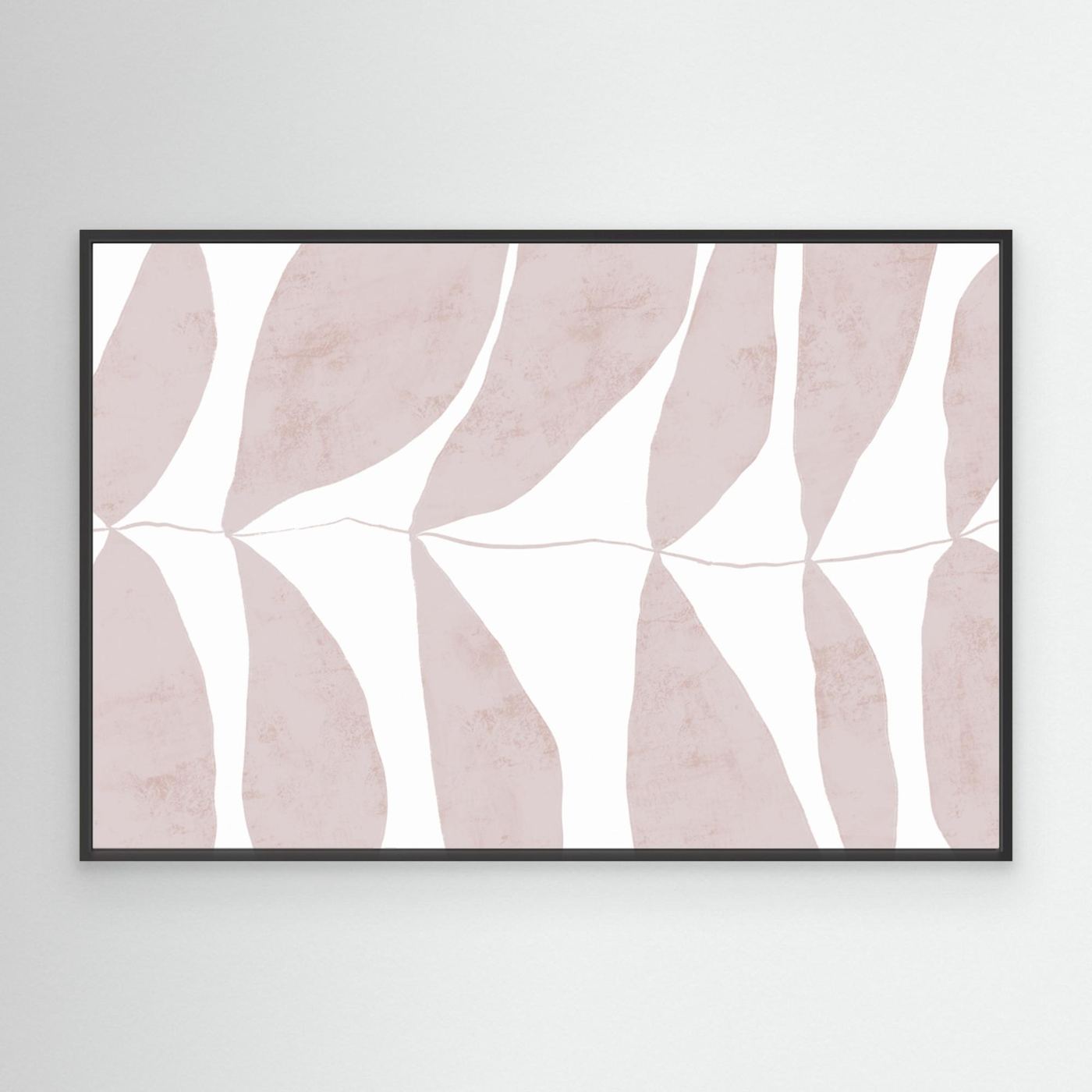 Leaf Patterns in Soft Beige Tones by Uplusmestudio