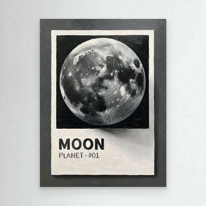 Moon Planet Study by Hugo