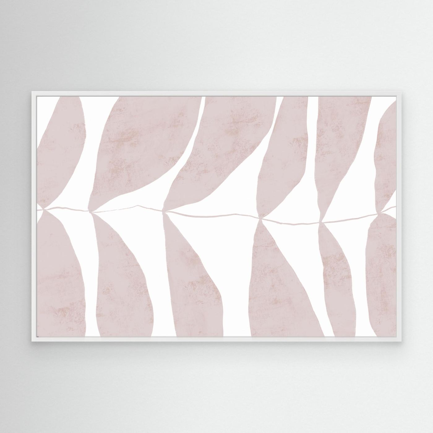 Leaf Patterns in Soft Beige Tones by Uplusmestudio