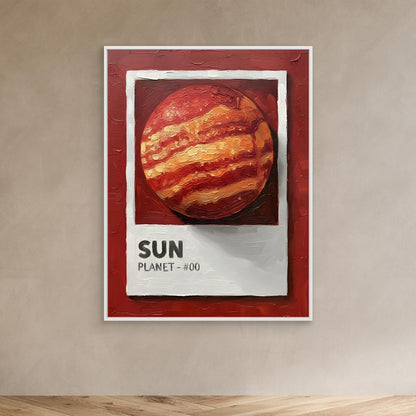 Textured Sun Planet by Hugo