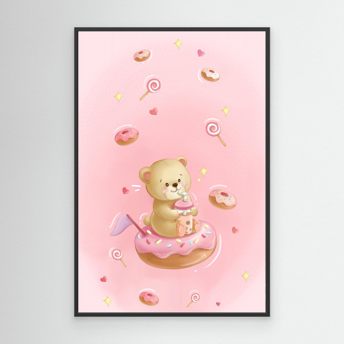 Sweet Boba Bear by Xuan Thai