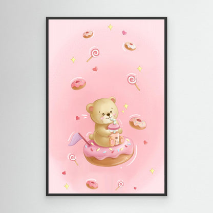 Sweet Boba Bear by Xuan Thai