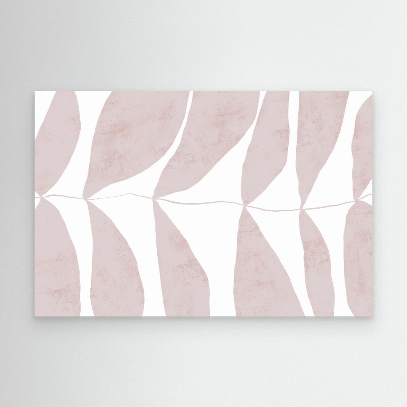 Leaf Patterns in Soft Beige Tones by Uplusmestudio