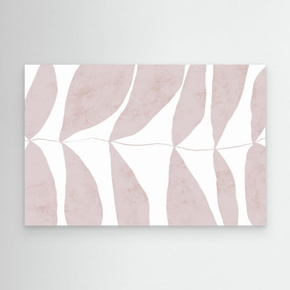 Leaf Patterns in Soft Beige Tones by Uplusmestudio