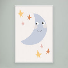 Load image into Gallery viewer, Sweet Moon And Stars by Menina Lisboa
