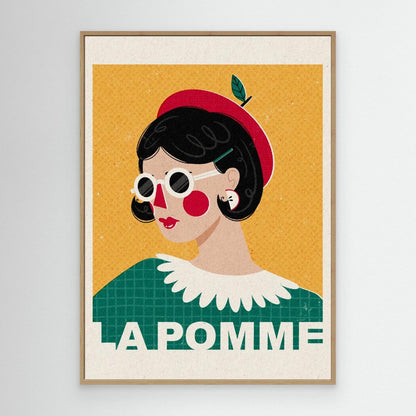 La Pomme French Fashion Portrait by Julia Leister