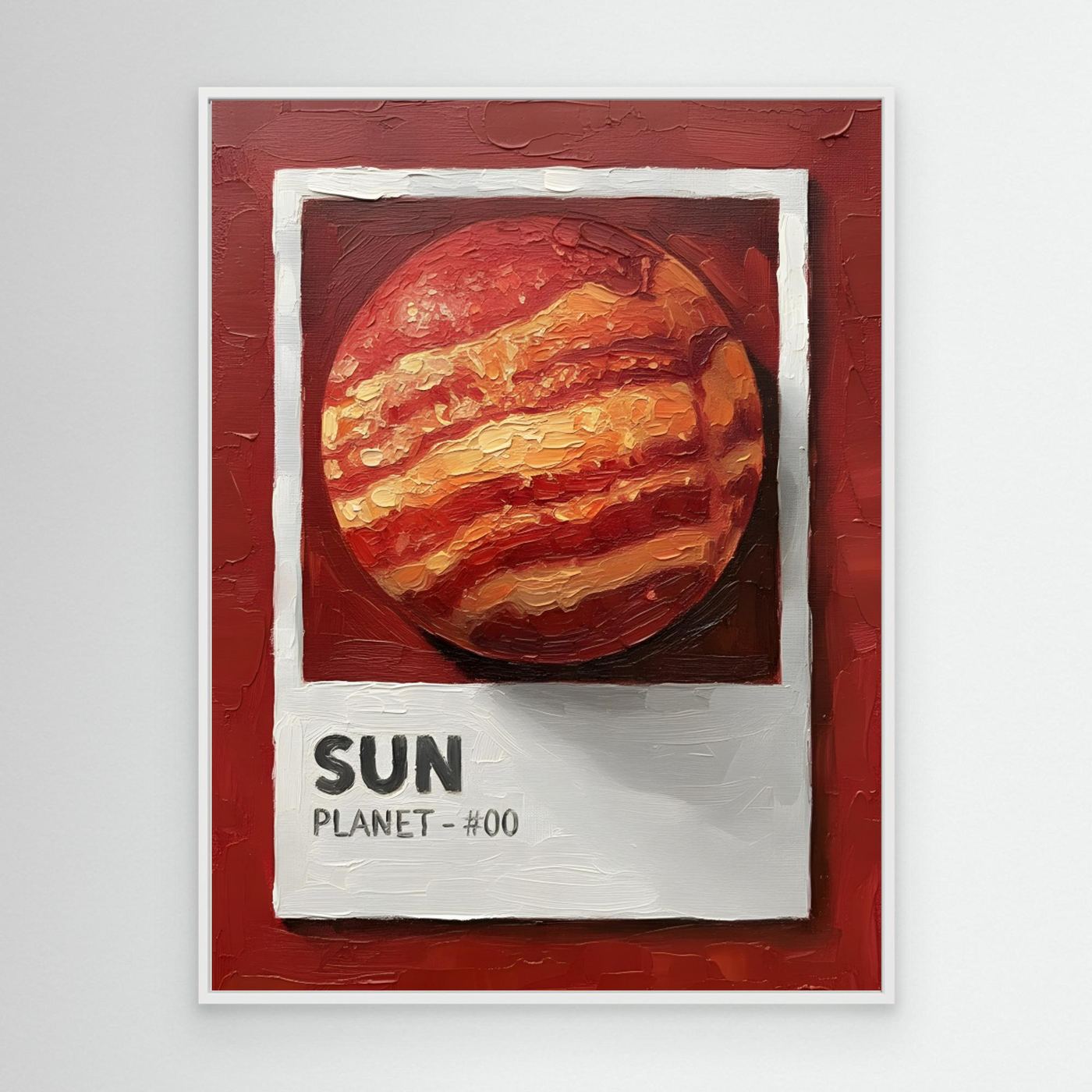 Textured Sun Planet by Hugo