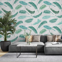 Load image into Gallery viewer, Palm Leaves I - Pattern Wallpaper walldisplay wallpaper-dubai
