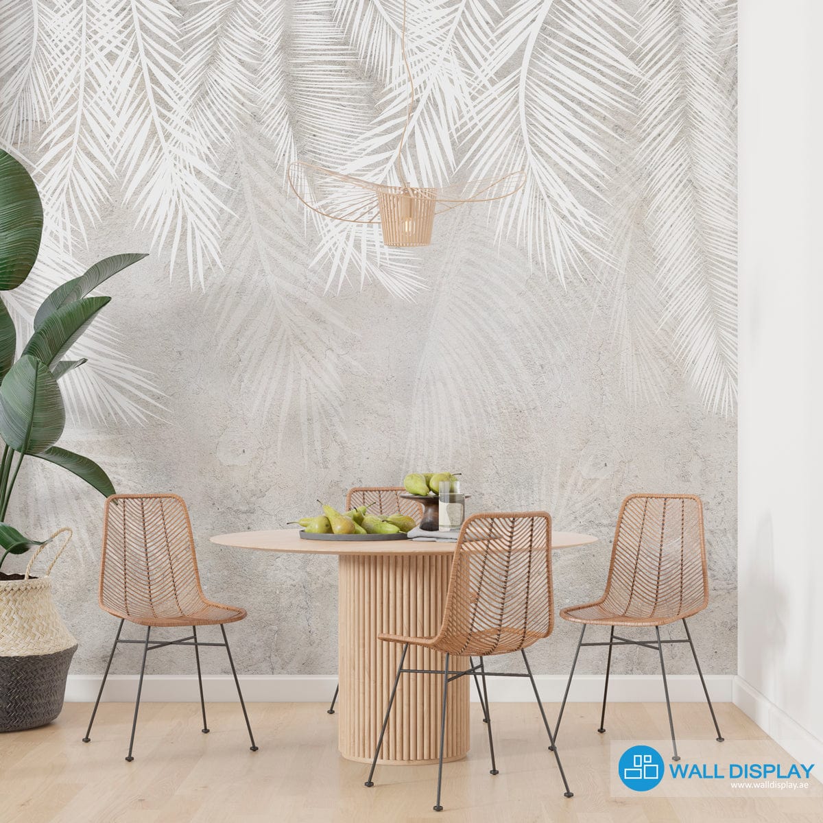 Palm Leaves III - Wall Mural walldisplay wallpaper-dubai