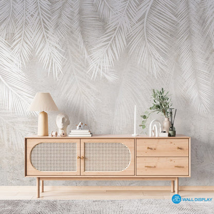 Palm Leaves III - Wall Mural walldisplay wallpaper-dubai
