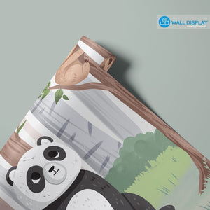 Panda Forest - Kids Wallpaper walldisplay wallpaper-dubai