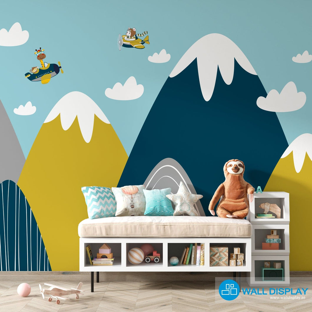 Peaks & Wings - Kids Wallpaper in dubai, Abu Dhabi and all UAE